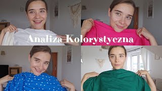 ANALIZA KOLORYSTYCZNA w praktyce I Czy warto? Chłodna zima, chłodne lato #kolory #makijaż