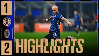 DERBY HIGHLIGHTS | INTER 1-2 MILAN | SERIE A 24/25 ⚫🔵🇮🇹