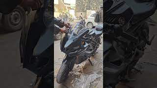 R15 Modified| R15 Paint Low quality parts | Yamaha India #yamaha #r15 #modified #bike