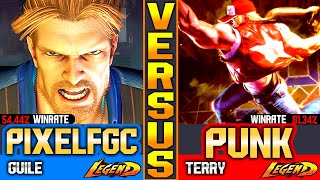 SF6 Punk (Terry Vs Guile) PixelFGC ▰ High Level