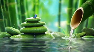 Relaxing Piano Music Bamboo Water Fountain, Sleep Music, Relaxing Music, Meditation Music 24/7