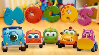 Mocas: Little Monster Cars - Cartoons Full Episodes - Toy Cars & Toy Trucks for Kids