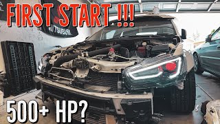 Built Evo X First Start !!!