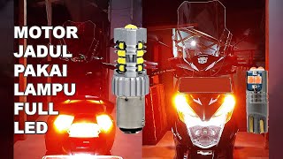 Motor Full LED Lebih Terang Lebih Hemat bisa Mode Hazard