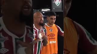 OLHA O QUE O FELIPE MELO FEZ NO VESTIÁRIO ! 🇭🇺 Huf Huf ! #diegomahet #fluminense #felipemelo #huf