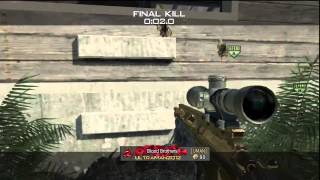 MW3 DISTANCE KILLCAM ON FACEOFF!