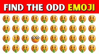 Odd Emoji Out Quiz: Test Your Visual Perception 🧐🔍🤔