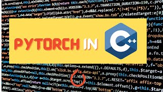 PyTorch in C++ Quickstart