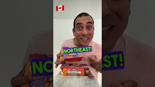 Gringo Canadense comer comida do Nordeste 🇧🇷#shorts #comida #gringo #canadense #fyptiktok #viral