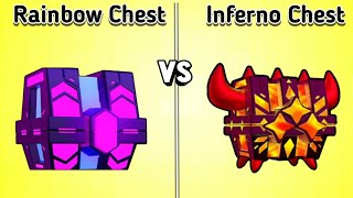 Rainbow Chest Vs Inferno Chest Frag Pro Shooter !