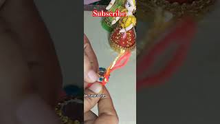 DIY Rakhi At Home || Rakshabandhan Spesial #aksinghcraft  #rakshabandhanspecial #shorts