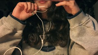 My First ASMR Video 🌷 - Apple Mic