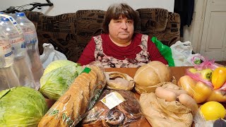 Мої покупки в АТБ: овочі, фрукти, ковбаса та інші продукти