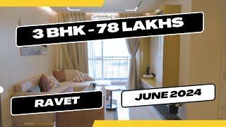 Check out these Stunning ₹78 Lakh 3 BHK - In Ravet | West Pune