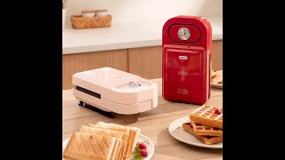 220V Electric Sandwich Maker Waffle Maker