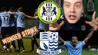 WONDER STRIKE SEALS WIN FOR BLUES!! - {MatchDay Vlog Forest Green Rovers Vs Southend}