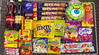 My New A Lof Candy Collection, Fruit-tella, MilkyWay, Snickers, M&M's, Mamba, Picnic, ChupaChups