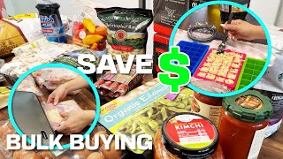 💰 40% SAVINGS!!! Bulk Buying & Save Money l Costco Haul! 🧄🌾🐔 l Vlog: Let’s hang out 💁🏼‍♀️& Food Prep