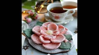 Fresh Spring Crochet Coaster and Doily Ideas: Add a Pop of Color to Your Home