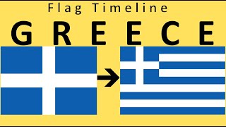 Flag of Greece : Historical Evolution (Timeline)