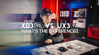 Fantech UX3V2 vs XD3V2 | Gaming Mouse Comparison