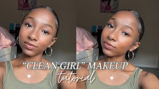 CLEAN GIRL MAKEUP TUTORIAL | *no foundation* super easy