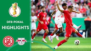 Quick strike thrills! | Rot-Weiss Essen vs. RB Leipzig 1-4 | Highlights | DFB-Pokal First Round