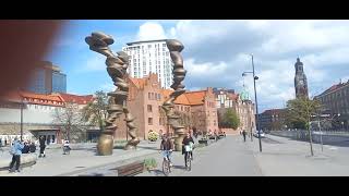 Malmö Sweden  Bike Ride Bast  Video On sights  Filmed By #mikemerone  May 9, 2022