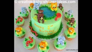 Jungle theme baby shower ideas