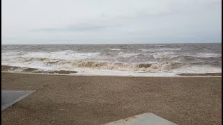 Bispham, Norbreck, Little Bispham and Cleveleys shops tour, in a gale #blackpool