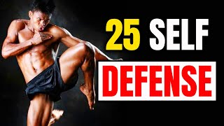 25 Muay Thai Self Defense Techniques👊| How To Protect Yourself?!