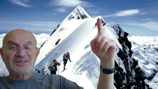 Papa Richard teaches his grandkids all about Mount Everest