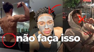 HÁBITOS QUE TE DEIXAM FEIO GLOW UP | PARE AGORA