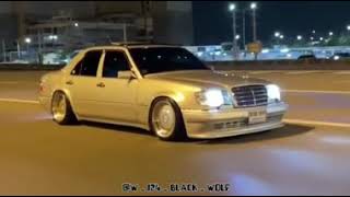 Mercedes w124 e500 Silver BLaCK