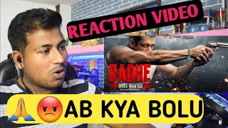 Radhe Movie New song Review and Reaction, Hua Chokra Jawa Re😁/RADHE TITLE TRACK.