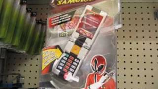 Power Ranger Samurai Toys! Retro Fire Megazords (March 2011)