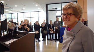 Dedication of Sharon P. Smith Nursing and Health Sciences wing