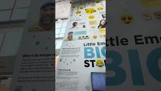 Emoji and Realtime Emoji Tracker at CHM #shorts #youtubeshorts #emoji #youtubeshorts #museum