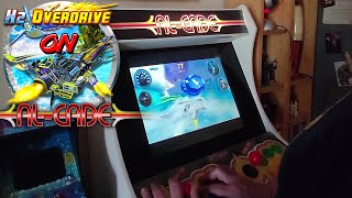 H2Overdrive on Bartop Arcade Cabinet (Frozen Tundra Reverse)