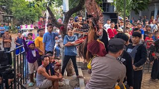 Barongan Mberot Dihadang Pak Polisi !!! Jaranan PUTRO TRESNO BUDOYO Live Mangersari Tarokan Kediri