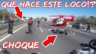 CH0CAN y es RESCATADO por HELICÓPTERO 🔥 Bicicletas HDP*** 🤬 #20 Observaciones Diarias en MOTO