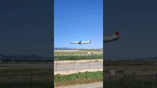 AIR CANADA | BOEING B777-300ER | LANDING | BARCELONA EL PRAT INTERNATIONAL AIRPORT LEBL-BCN