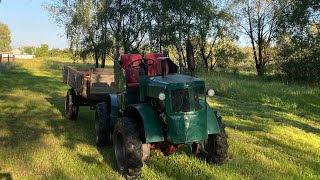 Обзор самодельного трактора. DIY homemade tractor. Саморобний трактор.