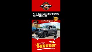 Today's featured vehicle is: New 2023 Jeep Renegade ALTITUDE 4X4