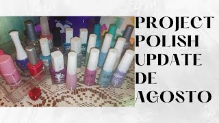 Project polish update de Agosto ¿terminados?/#update #esmaltes #projectpolish