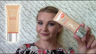 Тестирую тональную основу Bourjois Air Mat 24H//Подробный обзор//Стойкий матирующий тональный крем!