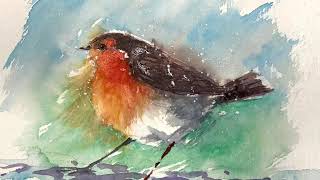 Your Christmas Robin Needs Painting!