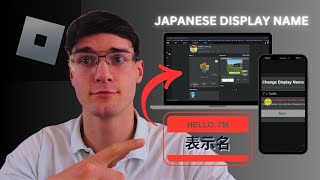 How To Get Japanese Display Name On Roblox 2024 Quick and Easy