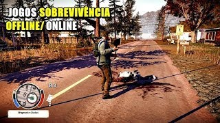 SAIU!! TOP JOGOS de SOBREVIVÊNCIA (ONLINE /OFFLINE) para Android