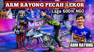 TEKNO TUNER DAPAT ILMU DARI ARM RAYONG || DETIK-DETIK PECAH REKOR LAGA 600m NGO THAILAND